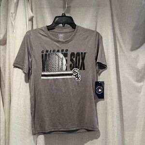 Chicago White Sox Gray T-Shirt boys L 12/14 new